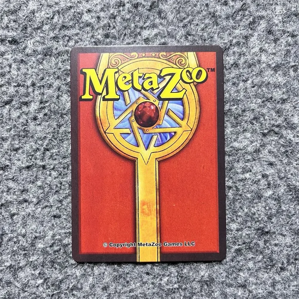 Metazoo Playtester Old Saybrooks Blockheads 1st Edition Silver Border Non Holo